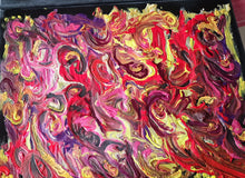 Carica l'immagine nel visualizzatore di Gallery, Cromie d'Autore. Dipinti in tecnica mista con acrilici su tela 40cm x 50cm. Artista Vittorina Castellano. 600g.