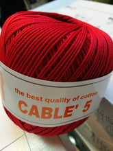 Carica l'immagine nel visualizzatore di Gallery, Puro cotone ISPE n5 gomitolo da 50 g.