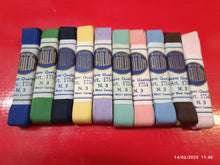 Carica l&#39;immagine nel visualizzatore di Gallery, Mini stock di nastri(10 da 10 metri) di nylon in mix di colori e misura n.3. 100g
