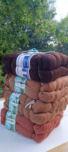 Misto lana bicomponent, Gatto e Cervinia, 2/25, colori in foto. 4 kg.