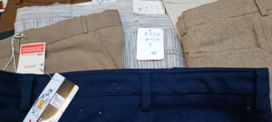 Stock di 30 pantaloni uomo, donna, vintage, anni sessanta, 13 kg.