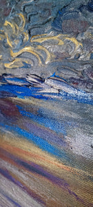 Cromie d'Autore. Dipinti in tecnica mista con acrilici su tela 40cm x 50cm. Artista Vittorina Castellano. 600g.