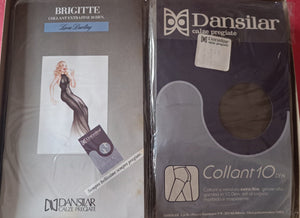 Collant Dansilar velatissimo, Taglia 4. Sei paia Brigitte e sei paia Collant 10 Den. 500g.