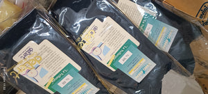 Due paia di calze lunghe, cotone caldo, La confortevole e Vellutata di De Bert. Taglia 42/43. 180 g.