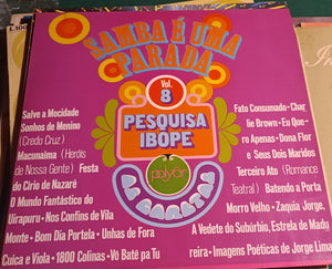 Collezione Vintage. Vinile usato del 1975. Samba è uma parada. Pesquisa Ibope. In ottime condizioni. 200g.