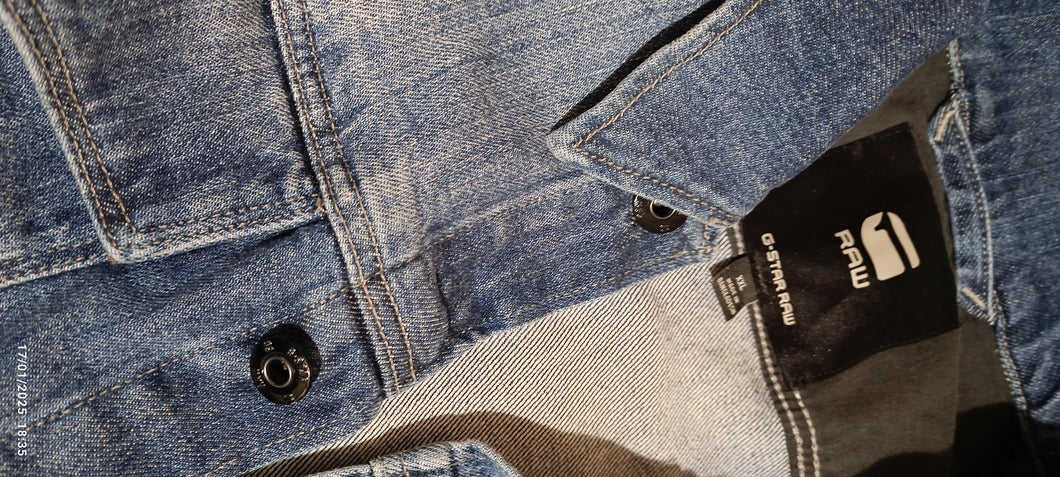 Giubbino jeans, taglia XXL, G - Star RAW. 1kg.