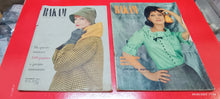 Carica l&#39;immagine nel visualizzatore di Gallery, Due riviste vintage Rakam(1958 e 1961) per collezionismo. 400g.
