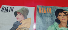 Carica l&#39;immagine nel visualizzatore di Gallery, Due riviste vintage Rakam(1958 e 1961) per collezionismo. 400g.
