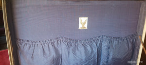 Articolo Vintage. Valigia di cuoio anni quaranta/cinquanta, misure 44cm x24 cmx 70 cm., chiusure funzionanti, interno molto ben conservato. 7 kg.
