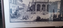 Carica l&#39;immagine nel visualizzatore di Gallery, Stampa su seta Manifattura Segalini, incorniciata anni sessanta.  Misure cm 38 x cm 50. (N.4)Cornice in legno con vetro. 1 kg.
