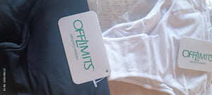 Mini stock di di intimo donna Off-limits Parah taglia 4 composto da 4 slip( due neri e due bianchi) e un perizoma nudo. 200g.
