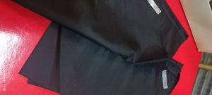 Foulard vintage nero misto lana e nylon. 100g.