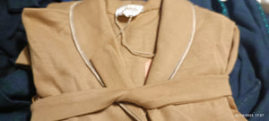 Classica giacca da camera vintage, uomo, cammello, taglia 54. Calda e comoda. 800g.