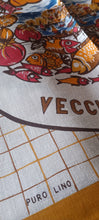 Carica l'immagine nel visualizzatore di Gallery, Strofinaccio vintage Vecchio Porto in puro lino. 100 g.
