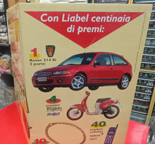 Carica l'immagine nel visualizzatore di Gallery, Cartonato pubblicitario della Liabel, cm 38 xcm 68. 400g.
