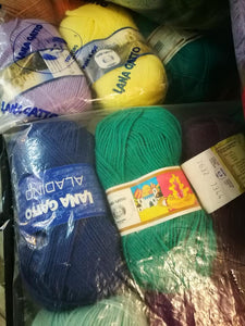 Gomitoli multicolor misto lana Aladino 500g