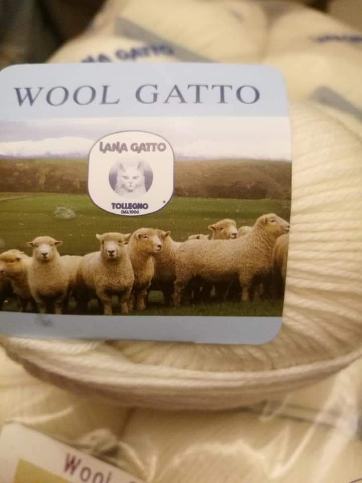 Wool Gatto, pura lana vergine in gomitoli, confezione da 500g. – Pianeta  Filati
