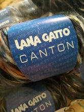 Carica l&#39;immagine nel visualizzatore di Gallery, Filato moda fantasia Canton Lana Gatto, due confezioni, 1kg.
