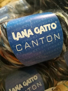 Filato moda fantasia Canton Lana Gatto, due confezioni, 1kg.