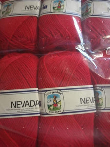 Misto lana Nevada della Cervinia, ferri 4, 125 m a gomitolo. Confezione da 500g.