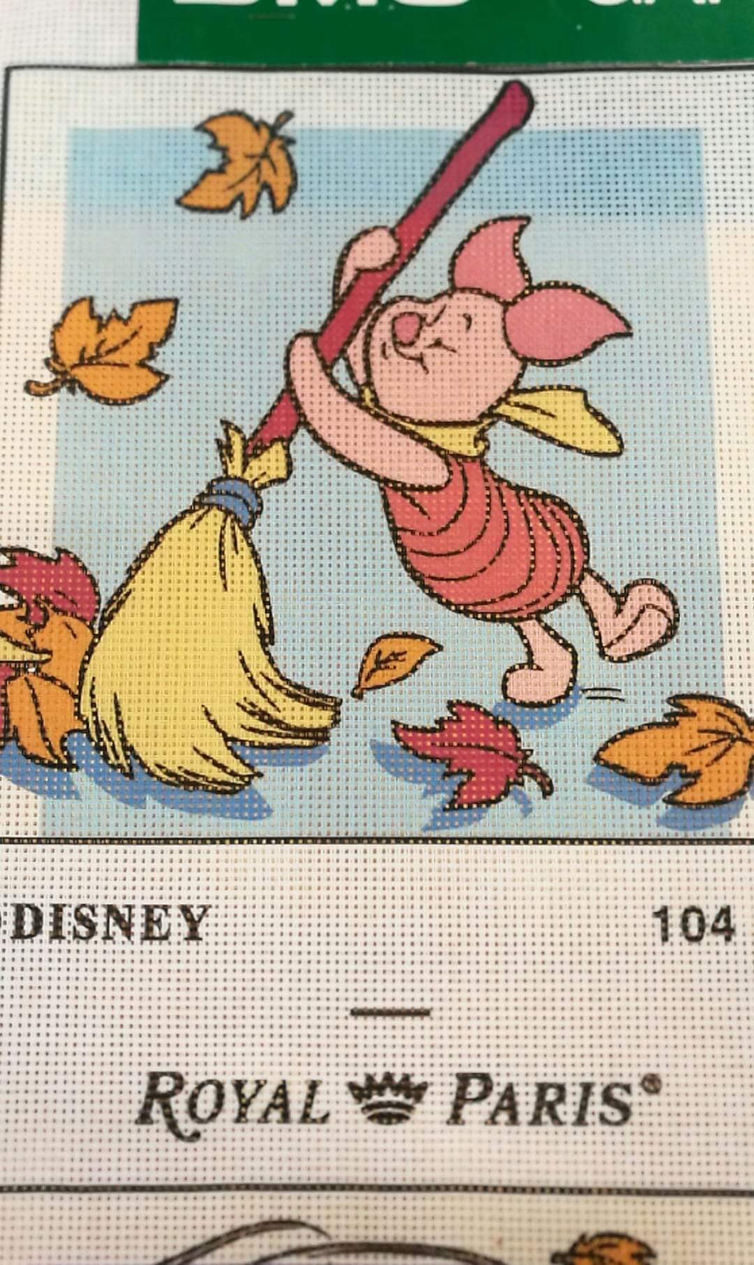 Tela per mezzo punto, Cucirini, Anchor, serie Disney, 100g.
