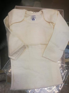 Magliette intime baby, sei, marca Magnolia, lana argento, 1kg.