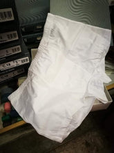 Carica l&#39;immagine nel visualizzatore di Gallery, Intimo uomo Manufat, pantaloncino in filo di scozia, colore bianco e nero, 150g.
