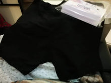 Carica l&#39;immagine nel visualizzatore di Gallery, Mutanda pantaloncino Boglietti in cotone elasticizzato e microfibra, senza cuciture. Colore nero. 100g.
