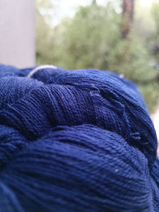 Pacco industriale di misto lana di Tollegno di un blu/azzurro. 4kg.