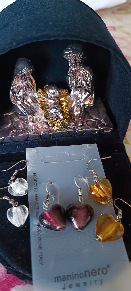 3 Paia Di Orecchini A Cuore In Acrilico - Rosso E Rosa, Leggeri E Colorati, Regalo San Valentino E Festa Della Mamma - 2