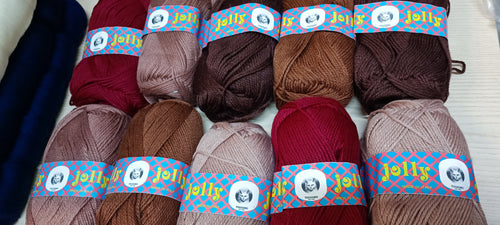Mix di gomitoli Lana Gatto Aladino, 20 colori. Misto lana 225m x50g. 1 –  Pianeta Filati