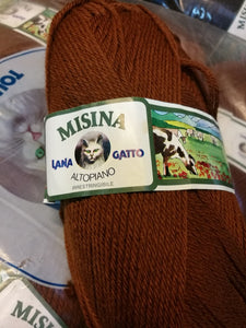 Pura lana Misina Altopiano Gatto 1 kg